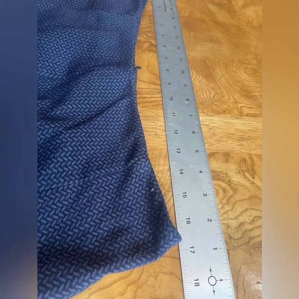 BLUE TWEED Midi Flare Skirt!